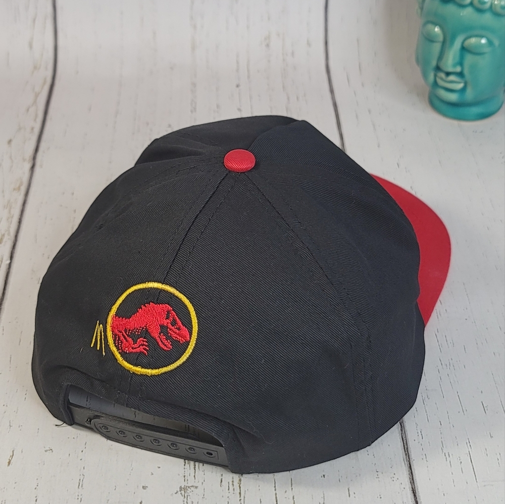 Jurassic Park 1993 JP Team McDonald's Vintage Collectible Snap Back Unisex Hat - Picture 5 of 12